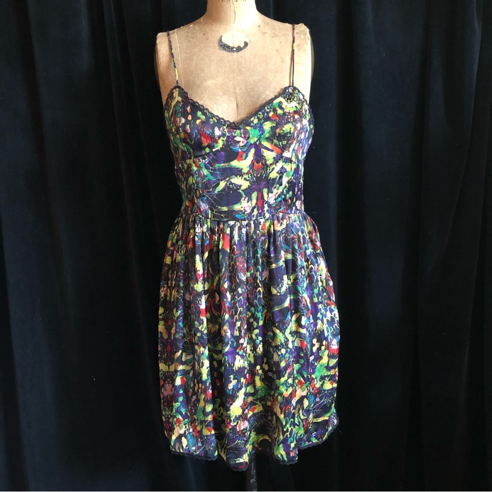 B B Dakota babydoll Y2K mini dress summer formal goth fairy cocktail event